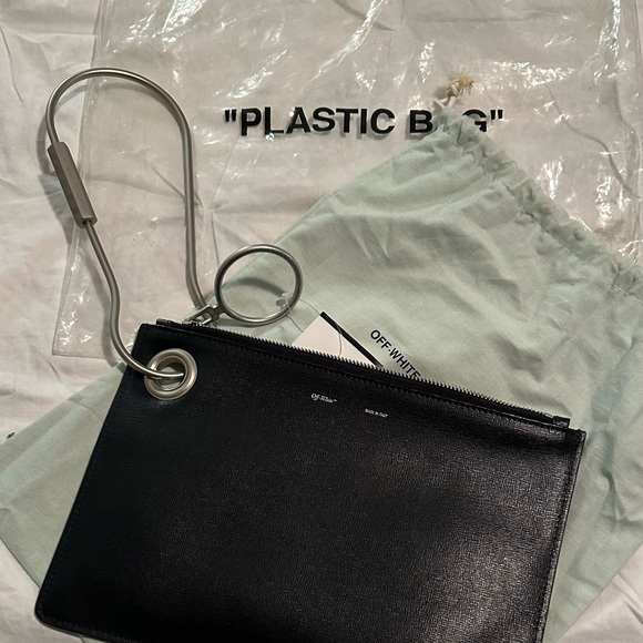 Off-White VIRGIL ABLOH 2013 Leather Clutch“NOTHING NEW” Collection - Picture 1 of 15